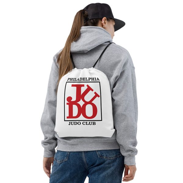 Philadelphia Judo Club - Drawstring Bag back