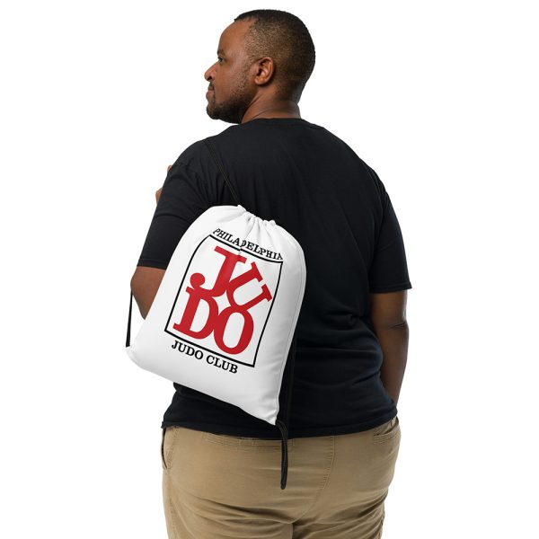 Philadelphia Judo Club - Drawstring Bag back view