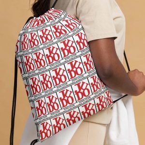 Philadelphia Judo Club - Love Judo Drawstring Bag shoulder
