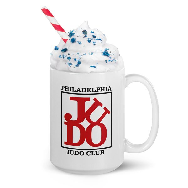 Philadelphia Judo Club - White Glossy Mug full