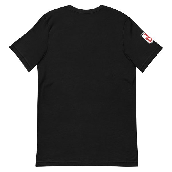 Philadelphia Judo Club T-Shirt with Judo in Kanji in Black back view