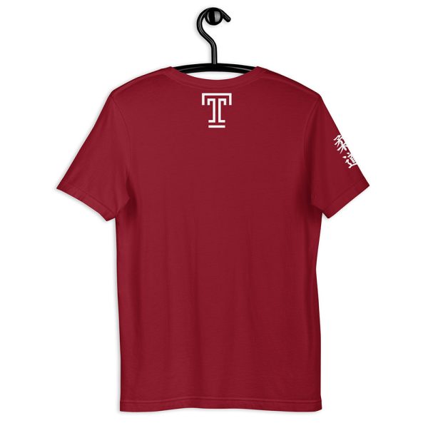 Temple Judo Team T-Shirt Judo Kanji back hanging
