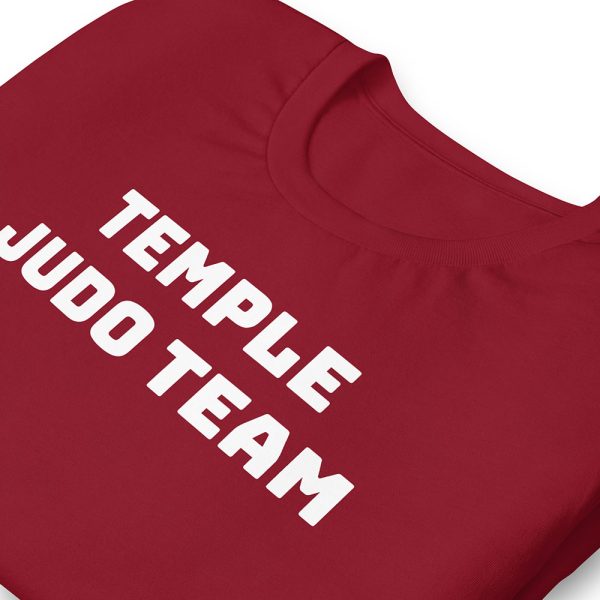 Temple Judo Team T-Shirt Judo Kanji folded