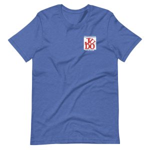 Philadelphia judo club - heather blue royal front