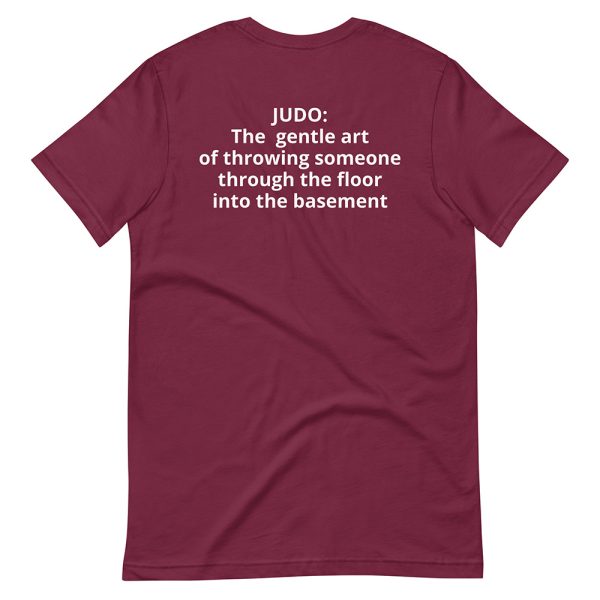 Philadelphia Judo Club - t-shirt maroon back